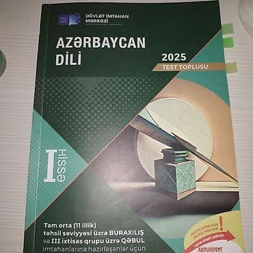 Məhsul: “Azərbaycan Dili – 2025 Test Toplusu”, I hissə — 1