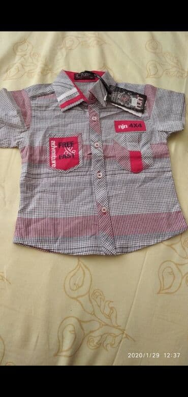 hörümçək adam şəkilli uşaq futbolkası: Uşaq üçün qolu qısa yay sarocka,yenidir.2-4yaş — 2