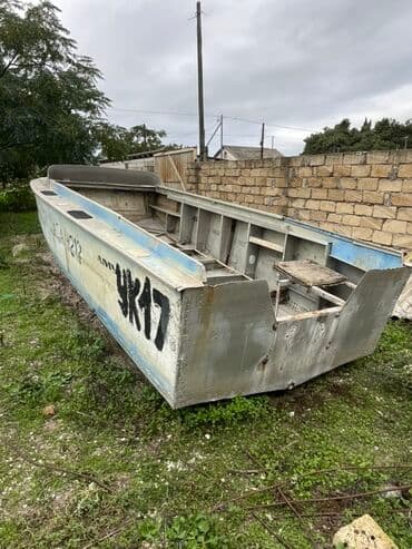 Alüminium korpuslu qayıq gövdəsi - Material: tam metal/alüminium