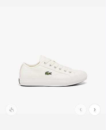 kros: 240 azn alinib Lacoste unisex krossovkası – ağ rəng, minimal dizayn — 2