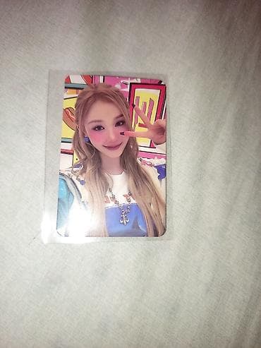 Babymonster hot souse red vers original photo cardlar heç bir hasarı — 3