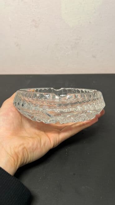 servant qablari: Xrustal kül qabı 1 ədəd — 2