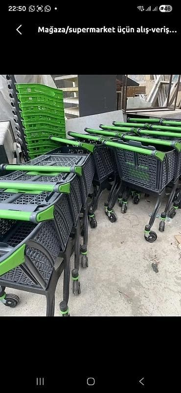 SEVA Xırdalan market üçün alver arabaları - Mağaza/supermarket üçün