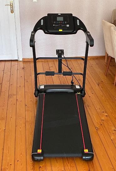 İdman və istirahət: Elektrikli qaçış trenajoru – evdə kardio və fitnes üçün - Kompakt — 1