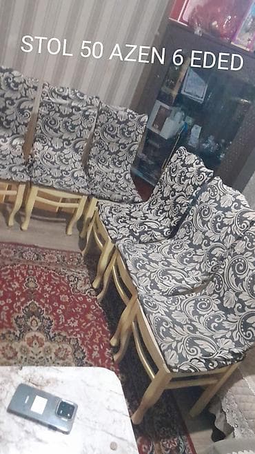 Ev üçün mebel: Divan və stul dəsti

0554376643 divan 100 AZN stul 50 azn — 2