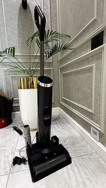 tozsoranlar: Ağıllı yuma və tozsoran — şaquli yığma stansiyalı yuyucu elektrik — 1