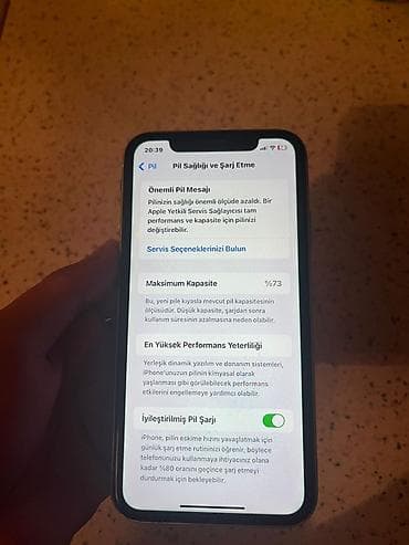 iphone x s max ikinci el: IPhone 11, 128 GB, Ağ — 7