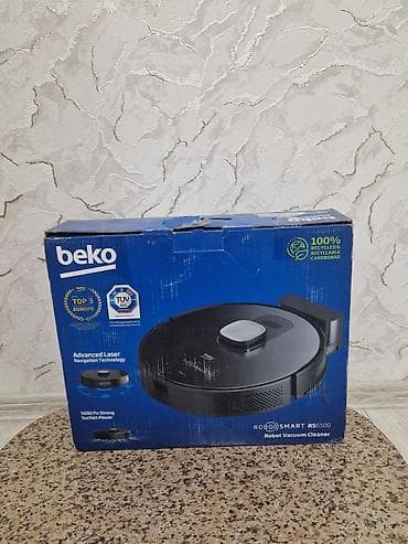 kantak kom: Beko RoboSmart RS6500 robot tozsoran Xüsusiyyətlər: - 5000 Pa güclü — 2