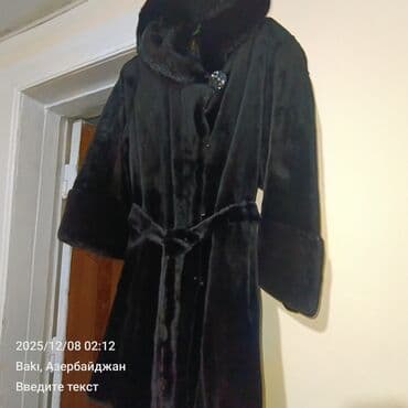 qisa balonka: Palto, M, rəng - Qara — 5