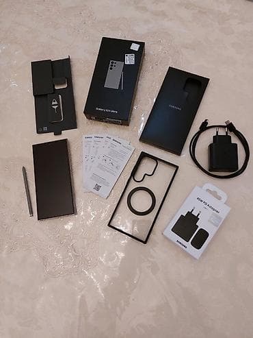 nokia 8600 luna: Samsung Galaxy S24 Ultra, 256 GB, rəng - Bej, Sensor, Barmaq izi, Simsiz şarj — 2