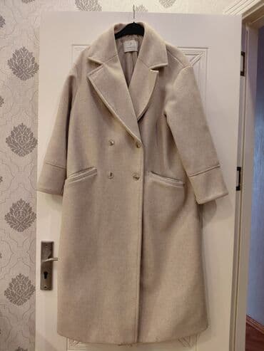 Digər qadın geyimləri: Palto, Bershka, S, rəng - Bej — 1