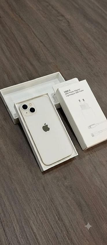 apple ipad 13: IPhone 13, 128 GB, Ağ, Face ID — 4
