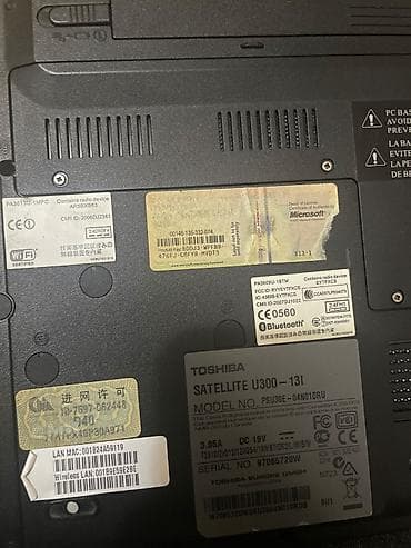 hp netbook mini: Toshiba Satellite u300 Qadın işlədib təzə kimidir. Heçbir problemi — 4