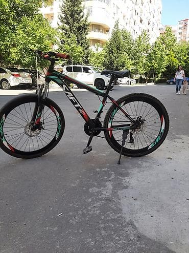 qatlanan velosiped: SAFT brendli dağ velosipedi Xüsusiyyətlər: - Geniş, möhkəm alüminium — 2