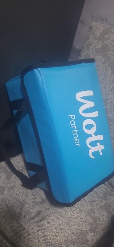 Wolt Partner izotermal çatdırılma çantası - Rəng: mavi, “Wolt