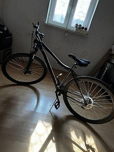 velosped 29: Dağ/şossi tipli universal velosiped - Rəng: qara - Çərçivə: metal — 1