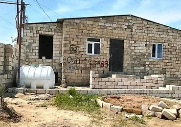 sumqayitda barter evler: 2 otaqlı, 50 kv. m, Kredit yoxdur, Təmirsiz — 1