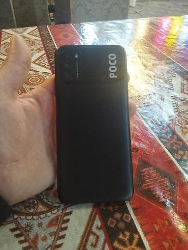 tv box android: Poco M3, 64 GB, rəng - Qara, Barmaq izi, Zəmanət, Düyməli — 2