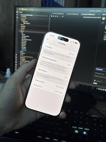 iphon 6 plus: IPhone 16 Pro, 256 GB, Gümüşü, Face ID — 3