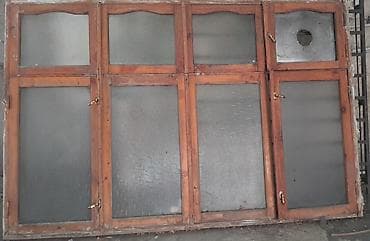 pendir: Ağcaqayın rəngli taxta çərçivəli pəncərə bloku - Material: massiv — 3