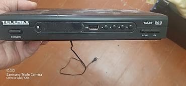 TELEMAX TM-02 DVB‑T rəqəmsal TV qəbuledicisi - DVB‑T yerüstü rəqəmsal