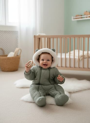 xəz uşaq kombenzonları: Kombinezon, Uniseks, 0 - 3 ay, Mothercare — 1