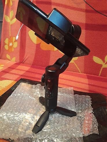 sony a6700: AOCHUAN SMART XR – Smartfon üçün 3 oxlu gimball stabilizator — 7