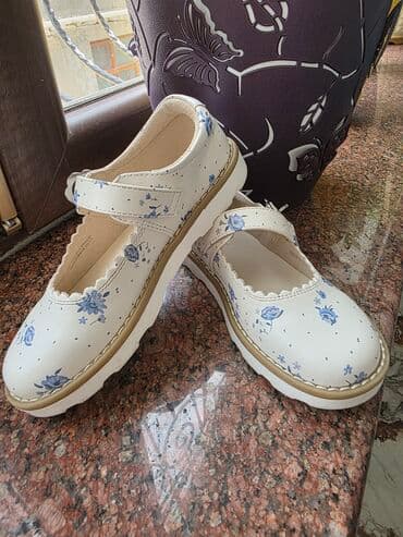 детские кроссовки для танцев: Uşaq qız baletkası – Next (ölçü: 12) - Rəng: krem-ağ fon üzərində — 3