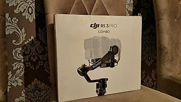 100 cc mator: DJI RS 3 Pro Combo — peşəkar kamera stabilizatoru - 3 oxlu güclü — 3