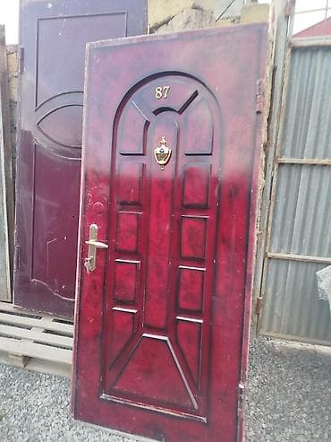 qapi demir qapi seyf qapi: Metall qapılar – müxtəlif modellər - Material: qalın metal/seyf tipli — 7