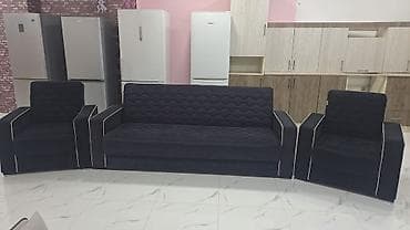 Edile Divan ve iki eded kreslo satilir 350azn.Her 3de acilir — 1