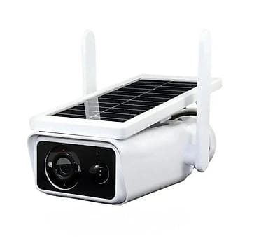 wifi kamera: Açıq havada video nəzarət üçün təkrar doldurulan avtonom kamera Günəş — 2