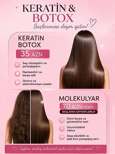 Qadın saç ustaları | Keratin