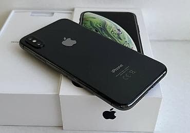 iphone 8 korpus: IPhone Xs, 256 GB, Qara, Face ID — 1