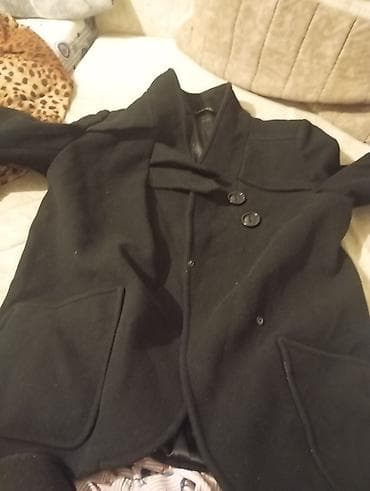 Qara klassik qadın palto - Rəng: qara - Üslub: klassik/şəhər