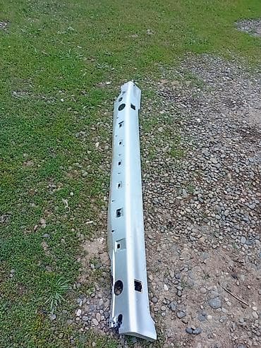 ucuz mercedes: Məhsul: Avtomobil üçün sağ/sol yan ətək (threshold/sill cover) – gümüş — 2