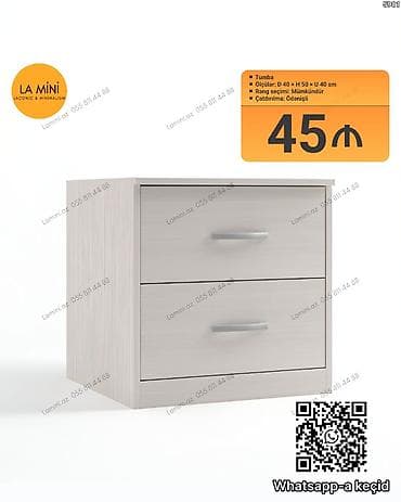 Tumba – La Mini (Laconic &amp; Minimalism) - Ölçülər: Dərinlik 40 sm