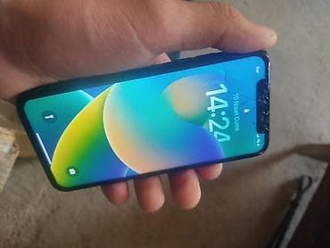 iphone x ucuz qiymete: IPhone X, 64 GB, Qara, Qırıq — 3