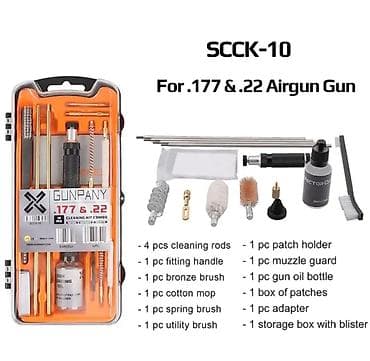 Alət dəstləri: PCP tir və qatlanan tirlər üçün tam peşəkar lülə təmizləmə dəsti. 4.5 — 1