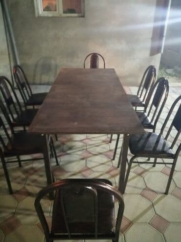 metbex stullari: Stol, stul, Masalar, Oturacaqlar, stul dəsti var Modellər coxdur Rəng — 26