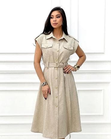 Qadın donu – safari üslubu, beldən kəmərli Standart ölçü - Model at lalafo.az Qadın donu – safari üslubu, beldən kəmərli Standart ölçü - Model