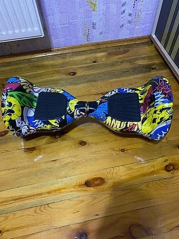 Elektrik nəqliyyatı: Hoverboard (öz-özünə balanslayan skuter) - Təkər ölçüsü: 8 düym — 4