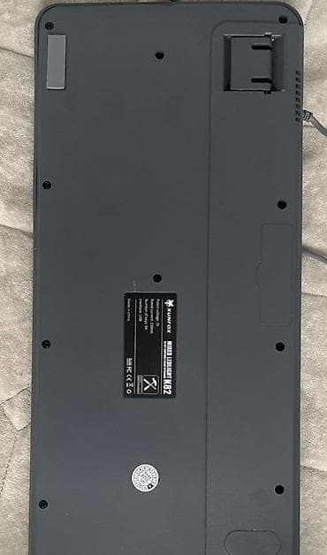 playstation 3 disk: XUNFOX K82 – qarışıq LED işıqlı tam ölçülü, oyun klaviaturasi 15 günə — 4