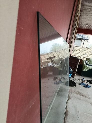 evde qal wekiller: Yeni Pəncərə şüşəsi, Еni: 135 sm, Uzunluğu: 205 sm — 2