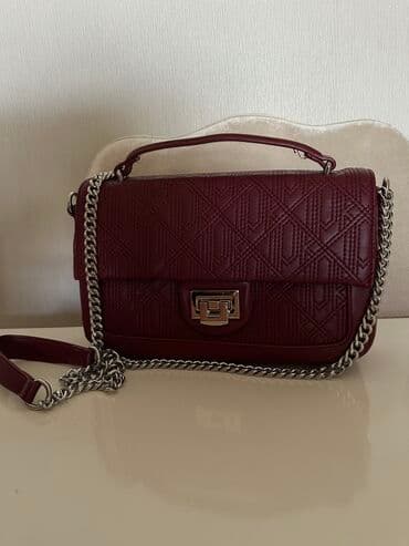 qaşlı çanta: Bordo reng,Ipekyol markasina mexsus,istifade olunmayib — 1