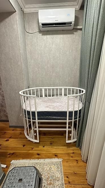 Oğlan və qız üçün, Yumru, Beşik, Dəstsiz, Matras ilə, Yellənmə mexanizmsiz