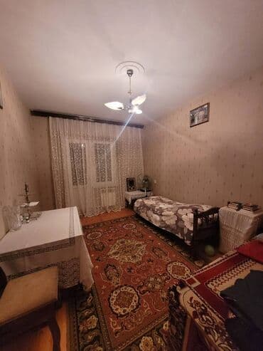 kiraye evler 9 cu mkr: Bakı, 3 otaqlı, Köhnə tikili, m. Xalqlar Dostluğu, 75 kv. m — 5
