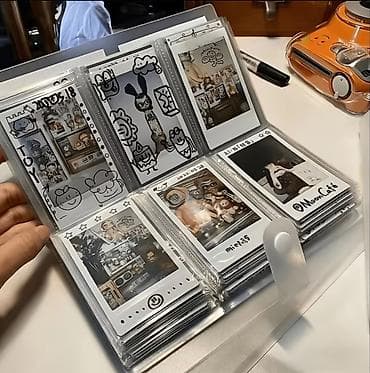 Polaroid/instax fotoşəkillər və kartlar üçün kompakt albom - Format — 1