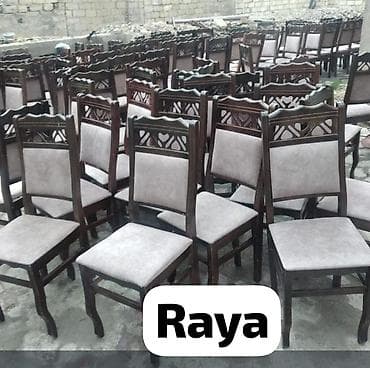 oturacaq stul: Otracag satilir cox sayda var. 1 ededi 20 azn 6 ededin qiymeti 120azn — 1