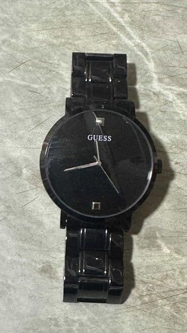 elektron saat oyrənmək: Qol saatı, Guess, rəng - Qara — 3